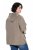 Ulla Popken 851788 Abrigo de lana Marrón claro - Abrigos - Abrigos de talla grande