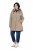 Ulla Popken 851789 Abrigo técnico Marrón - Abrigos - Abrigos de talla grande