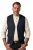 JP1880 851800 Chaleco de tweed de espiga Azul marino - Trajes - Trajes 2XL-8XL
