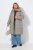 Ulla Popken 851801 Abrigo acolchado Blanco roto - Abrigos - Abrigos de talla grande