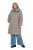 Ulla Popken 851801 Abrigo acolchado Blanco roto - Abrigos - Abrigos de talla grande