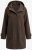 Ulla Popken 851803 Trenca Marrón oscuro - Abrigos - Abrigos de talla grande