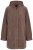 Ulla Popken 851809 Chaqueta teddy Marrón claro - Chaquetas - Chaquetas para mujer en tallas grandes