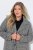 Ulla Popken 851826 Abrigo de lana Blanco roto - Abrigos - Abrigos de talla grande