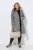 Ulla Popken 851826 Abrigo de lana Blanco roto - Abrigos - Abrigos de talla grande