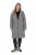 Ulla Popken 851826 Abrigo de lana Blanco roto - Abrigos - Abrigos de talla grande