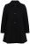 Ulla Popken 851827 Abrigo evasé efecto lana Negro - Abrigos - Abrigos de talla grande