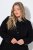 Ulla Popken 851827 Abrigo evasé efecto lana Negro - Abrigos - Abrigos de talla grande