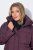 Ulla Popken 851832 Chaqueta acolchada Marrón - Chaquetas - Chaquetas para mujer en tallas grandes