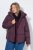 Ulla Popken 851832 Chaqueta acolchada Marrón - Chaquetas - Chaquetas para mujer en tallas grandes