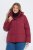 Ulla Popken 851832 Chaqueta acolchada Rojo - Chaquetas - Chaquetas para mujer en tallas grandes