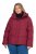 Ulla Popken 851832 Chaqueta acolchada Rojo - Chaquetas - Chaquetas para mujer en tallas grandes