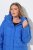 Ulla Popken 851832 Chaqueta acolchada Petróleo - Chaquetas - Chaquetas para mujer en tallas grandes