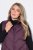 Ulla Popken 851833 Chaleco acolchado con cuello alto Marrón - Chalecos - 