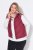 Ulla Popken 851833 Chaleco acolchado con cuello alto Rojo - Chalecos - 