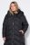 Ulla Popken 851842 Abrigo acolchado Negro - Abrigos - Abrigos de talla grande