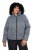 Ulla Popken 851854 Chaqueta acolchada Gris jaspeado - Chaquetas - Chaquetas para mujer en tallas grandes