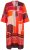 Ulla Popken 852024 Vestido midi evasé con manga 3/4 Rosa - Vestidos midi - Vestidos midi de talla grande