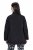 Ulla Popken 852076 Chaqueta de crepé acolchada con cuello alto Negro - Chaquetas - Chaquetas para mujer en tallas grandes