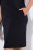Ulla Popken 852079 Vestido camiseta de rayas Negro - Vestidos - Vestidos para todas las tallas