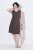 Ulla Popken 852190 Vestido de jersey Marrón caoba - Vestidos de verano - Vestidos de verano tallas grandes