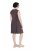 Ulla Popken 852190 Vestido de jersey Marrón caoba - Vestidos de verano - Vestidos de verano tallas grandes