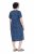 Ulla Popken 852214 Vestido midi de rayas Azul marino - Vestidos midi - Vestidos midi de talla grande