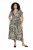 Ulla Popken 852257 Vestido largo estampado Topo - Vestidos maxi - Vestidos largos en tallas grandes