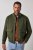 JP1880 852294 Chaqueta en mezcla de lana con cuello alto Verde caqui - Chaquetas - Chaquetas Tallas Grandes 2XL-8XL