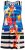 Ulla Popken 852308 Vestido de jersey de rayas Azul marino - Vestidos de punto jersey - 