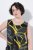 Ulla Popken 852329 Vestido de jersey de rayas Verde oliva - Vestidos de punto jersey - 