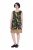 Ulla Popken 852329 Vestido de jersey de rayas Verde oliva - Vestidos de punto jersey - 
