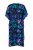 Ulla Popken 852333 Vestido estampado con cordón Lila - Caftanes - 