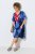 Ulla Popken 852394 Vestido midi de manga corta con cuello de pico Azul marino - Vestidos midi - Vestidos midi de talla grande