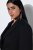 Ulla Popken 852498 Blazer de un botón con strass Negro - Blazers - Blazers en tallas grandes para mujer