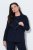 Ulla Popken 852498 Blazer con strass Azul marino - Blazers - Blazers en tallas grandes para mujer