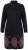 Ulla Popken 852597 Vestido de punto estampado con cuello alto Negro - Vestidos de punto - 