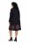 Ulla Popken 852597 Vestido de punto estampado con cuello alto Negro - Vestidos de punto - 