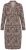 Ulla Popken 852653 Camisón estampado con cuello camisero Marrón - Camisones - 
