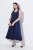 Ulla Popken 852680 Vestido de noche Azul marino - Vestidos de noche - Vestidos de fiesta de gran talla