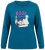 Ulla Popken 852710 Jersey de estar en casa de manga larga Petróleo - Pijamas/ropa de estar en casa - 