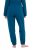 Ulla Popken 852725 Pantalón de estar en casa Petróleo - Pijamas/ropa de estar en casa - 