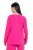 Ulla Popken 852747 Parte de arriba de pijama de manga larga Rosa - Pijamas/ropa de estar en casa - 