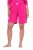 Ulla Popken 852752 Pantalón corto de pijama de rayas pack de 2 Rosa - Pijamas/ropa de estar en casa - 