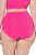 Ulla Popken 852761 Bragas de rayas de talle alto pack de 5 Petróleo - Bragas - 