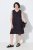 Ulla Popken 852824 Vestido de flores Negro - Vestidos de verano - Vestidos de verano tallas grandes