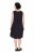 Ulla Popken 852824 Vestido de flores Negro - Vestidos de verano - Vestidos de verano tallas grandes