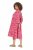 Ulla Popken 852841 Vestido de flores con volantes Magenta - Vestidos midi - Vestidos midi de talla grande
