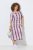 Ulla Popken 852854 Vestido midi de rayas Marrón - Vestidos midi - Vestidos midi de talla grande
