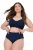 Ulla Popken 852930 Bragas con encaje Azul marino - Bragas - 